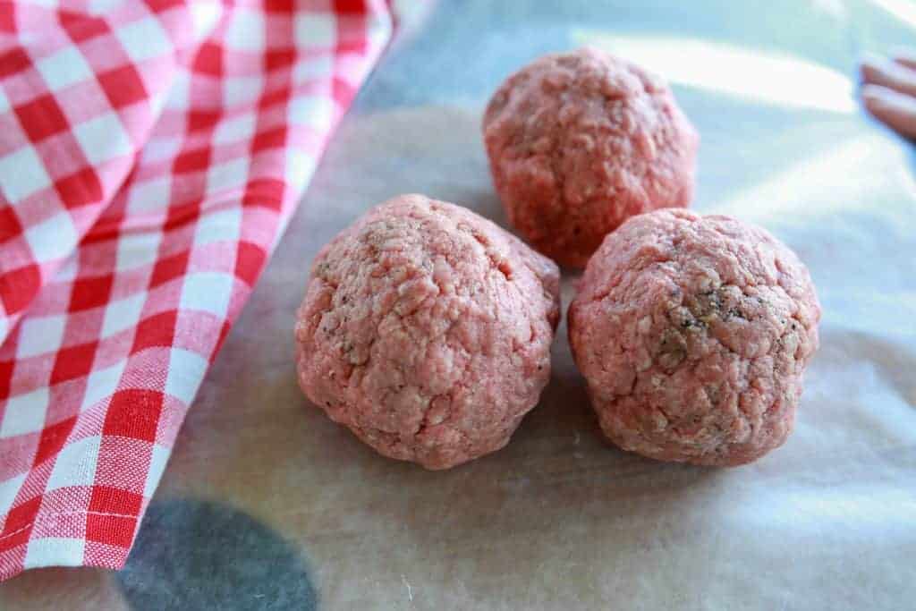 hamburger meatballs