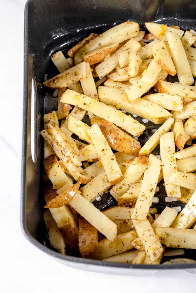 French Fries in Pan