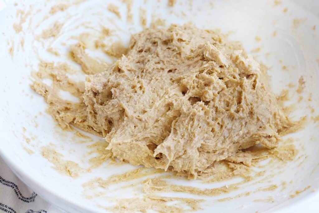 Pumpkin Scone Dough on Table