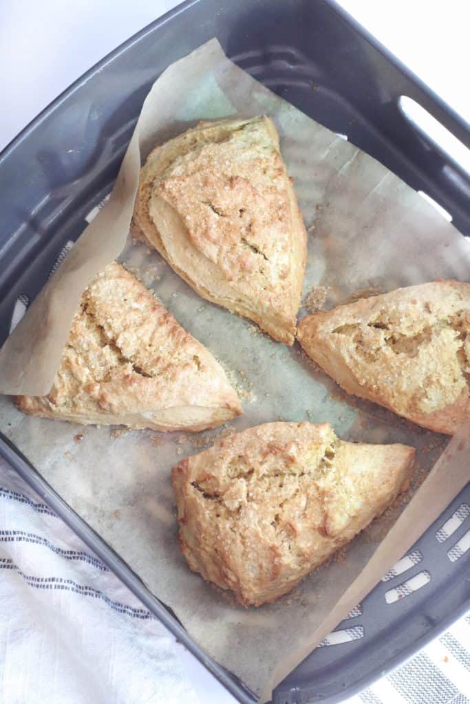 Air Fryer Pumpkin Scones