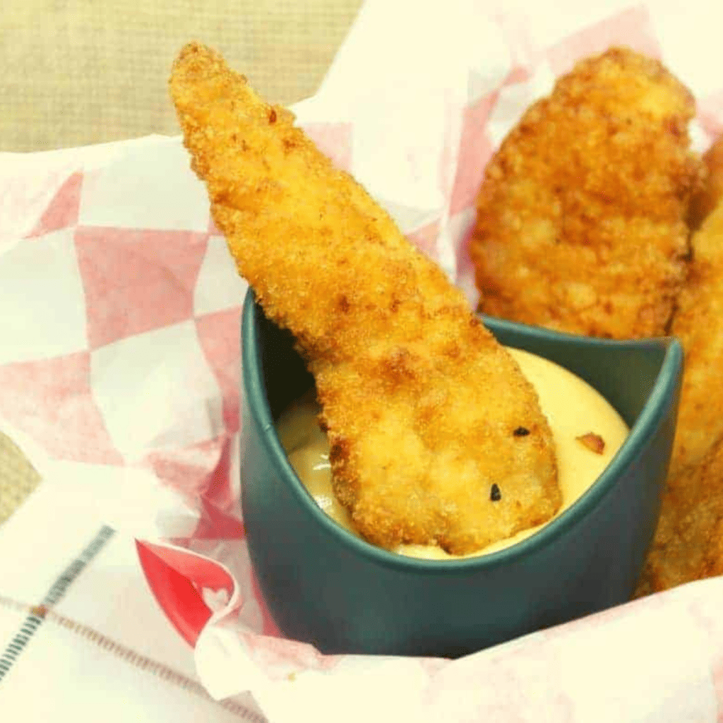 Air Fryer Buttermilk Chicken Tenders Fork To Spoon