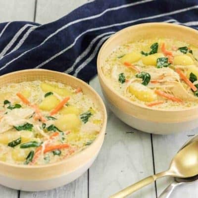 Instant Pot Chicken and Gnocchi Soup (Olive Garden Copycat)