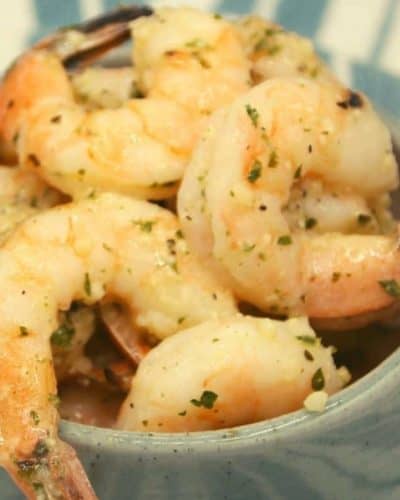 Garlic Parmesan Air-Fried Shrimp Recipe
