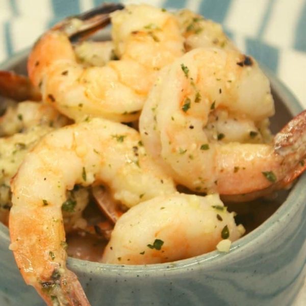 Garlic Parmesan Air-Fried Shrimp Recipe - Fork To Spoon