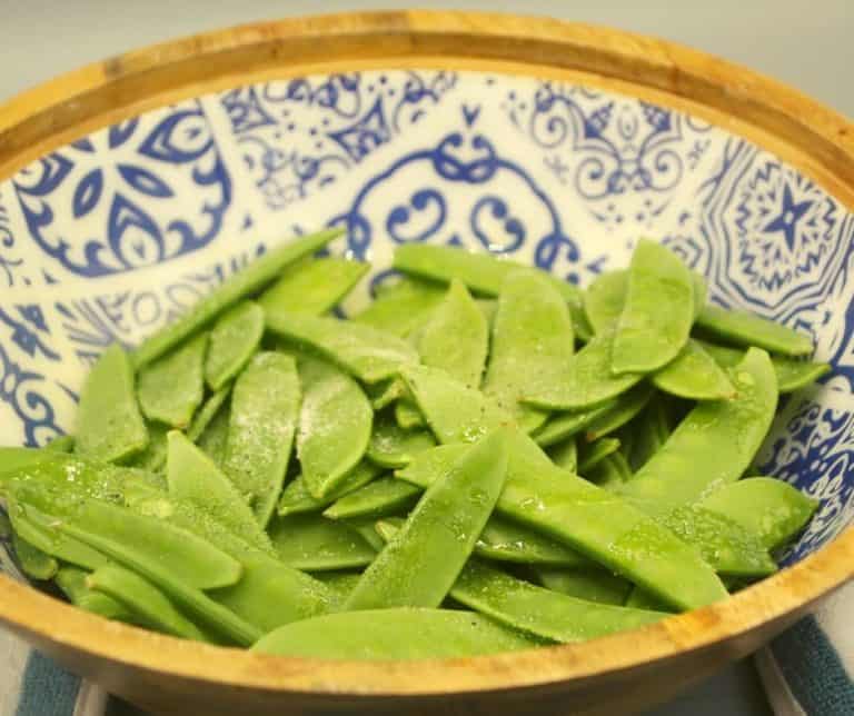Air Fryer Snow Peas Fork To Spoon