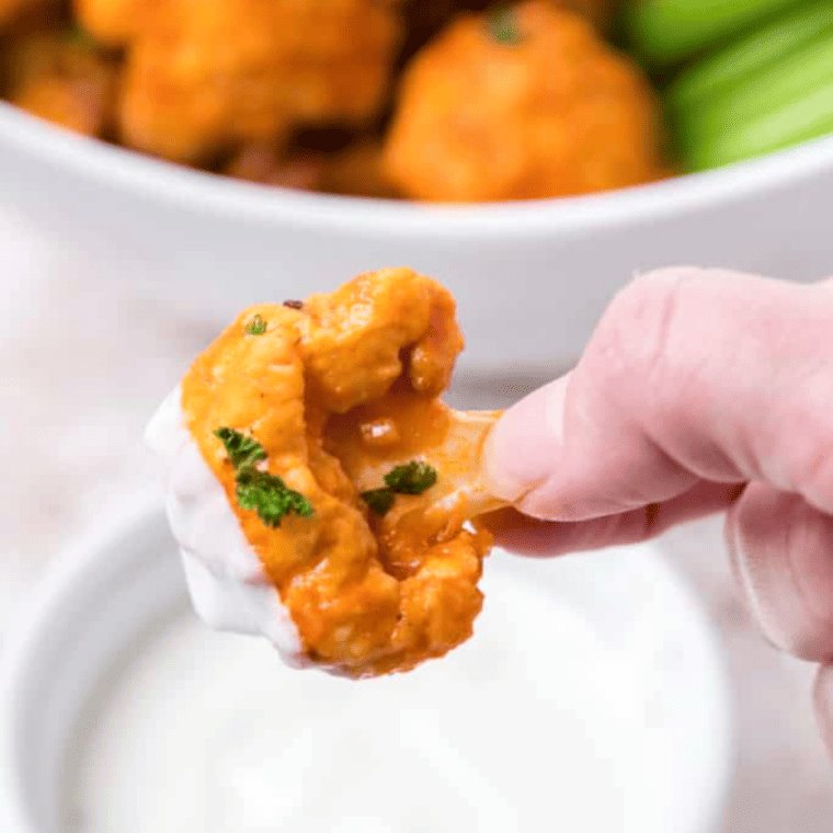 To make delicious Buffalo Cauliflower Bites in an air fryer, follow these simple steps: