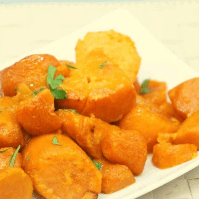 Air Fryer Canned Sweet Potatoes