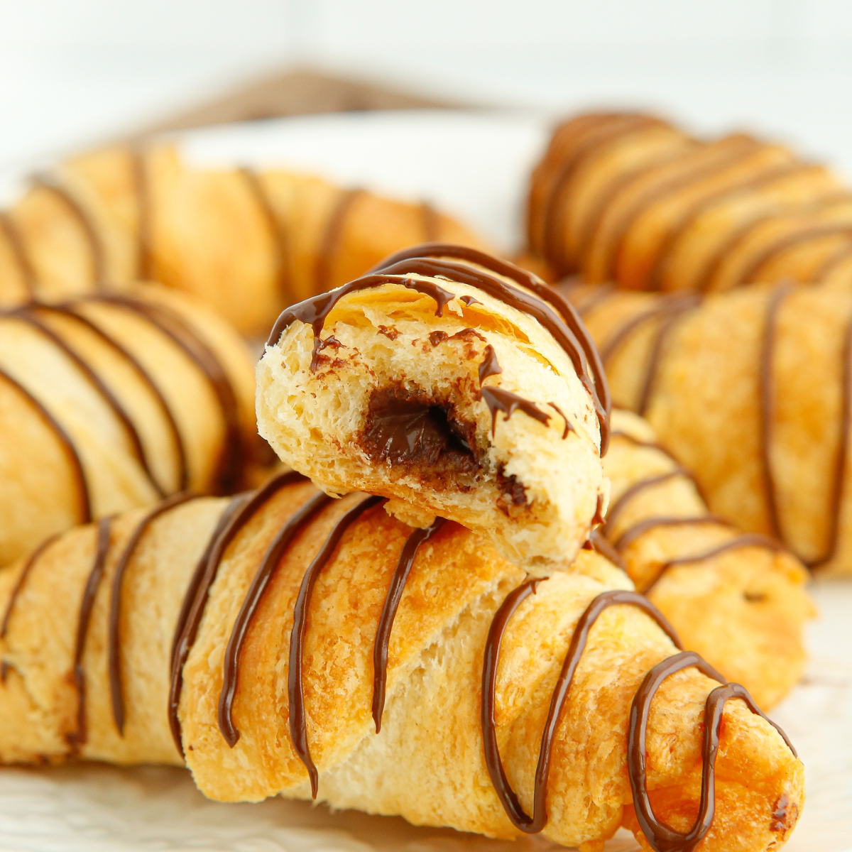 Air Fryer Chocolate Croissants-image