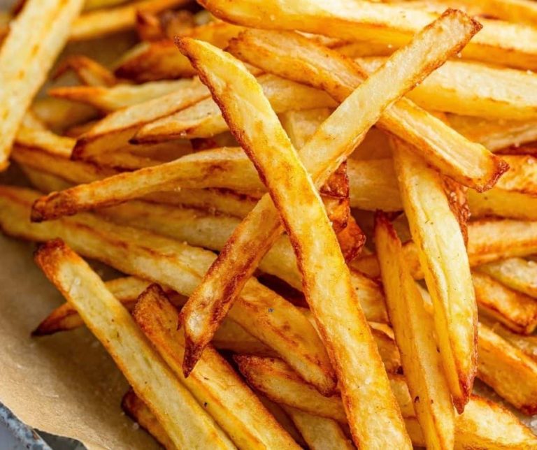 Air Fryer Copycat McDonald's French Fries Fork To Spoon