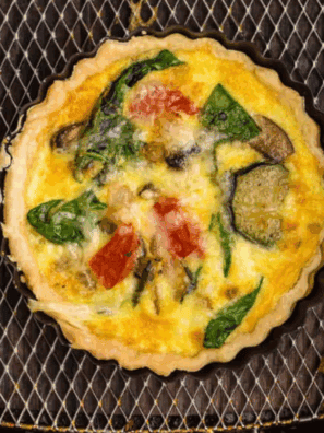 Air Fryer Frozen Quiche