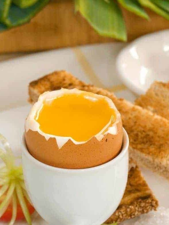 Air Fryer Eggs in A Basket - Fork To Spoon