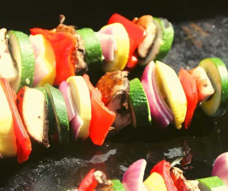 Blackstone Griddle Vegetable Skewers Fork To Spoon