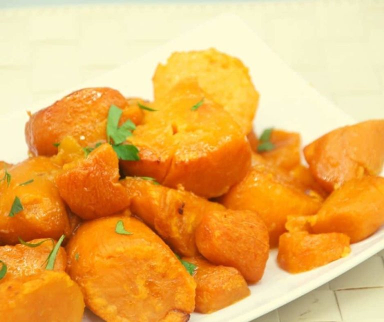 Air Fryer Canned Sweet Potatoes - Fork To Spoon