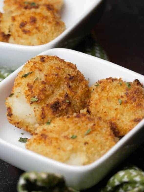 Air Fryer Loaded Mashed Potato Egg Rolls Fork To Spoon