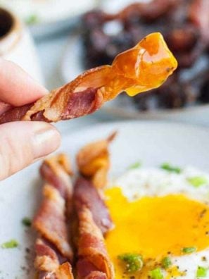 Air Fryer Twisted Bacon