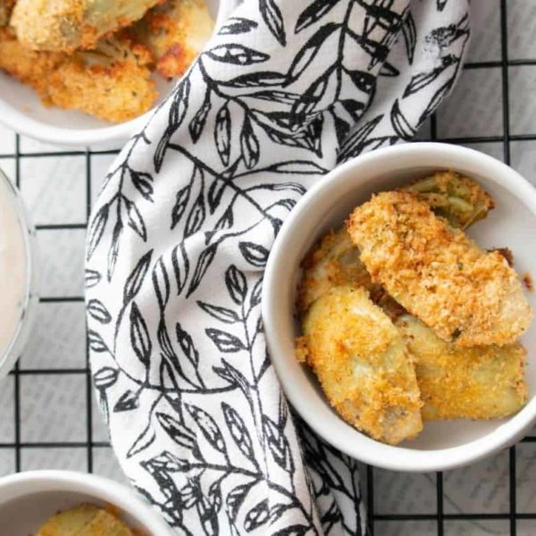 Crispy Air Fried Artichoke Hearts Fork To Spoon