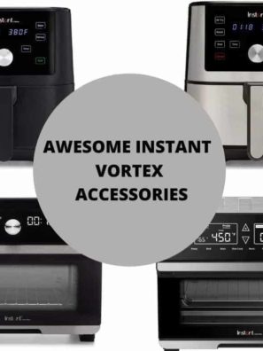 Eas-air Fryer Accessories,double Basket Airfryer Accessory Compatiable For  Ninja Foodi,instant Vortex,air Fryers7.6l-9.6l - Electric Deep Fryer Parts  - AliExpress