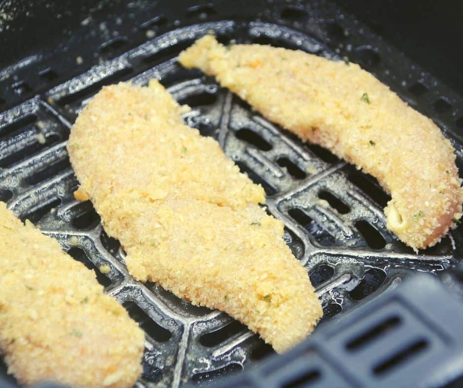 Pickle Brined Chicken Tenders #airfryer #airfryerrecipes #airfryermast