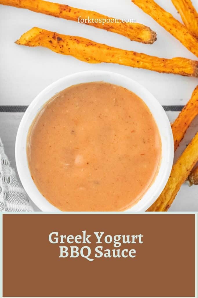 Greek Yogurt BBQ Sauce