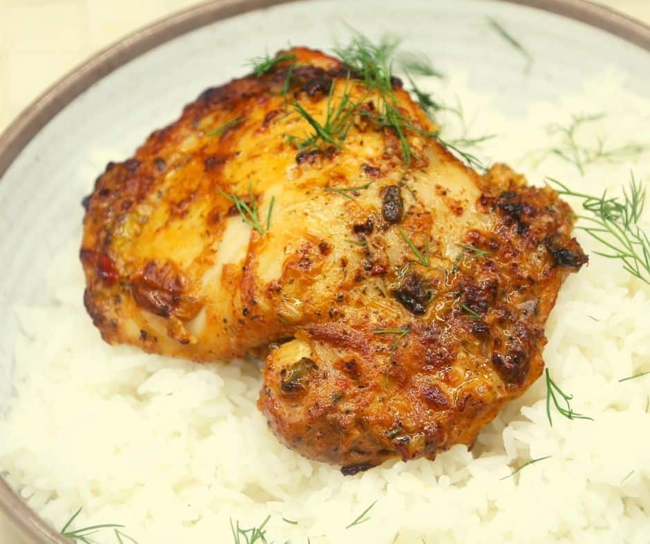 Chicken on Plate