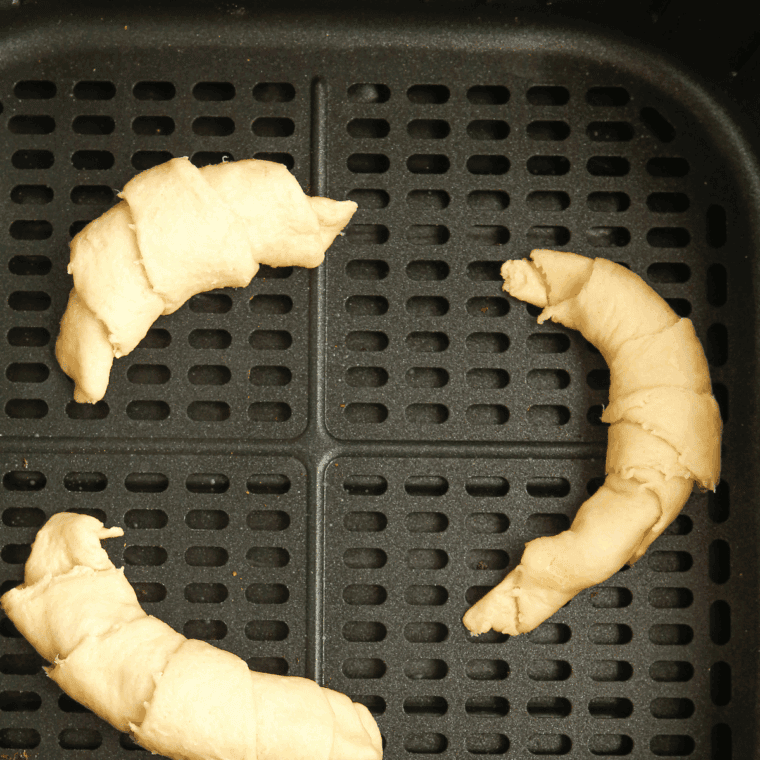 Place Arby’s Chocolate Turnovers in the air fryer basket.