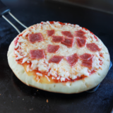 Blackstone Pepperoni Pizza (Crispy Griddle Pizza!)