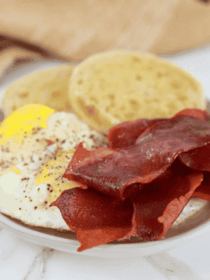 Easy Candied Turkey Bacon