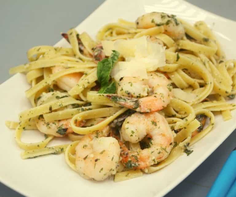 Garlic Parmesan Air-Fried Shrimp Recipe - Fork To Spoon