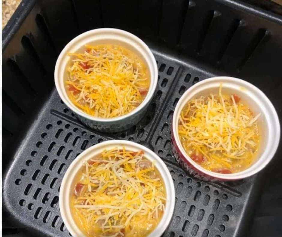 How To Make Air Fryer Breakfast Casserole In Ramekin In Air Fryer Basket