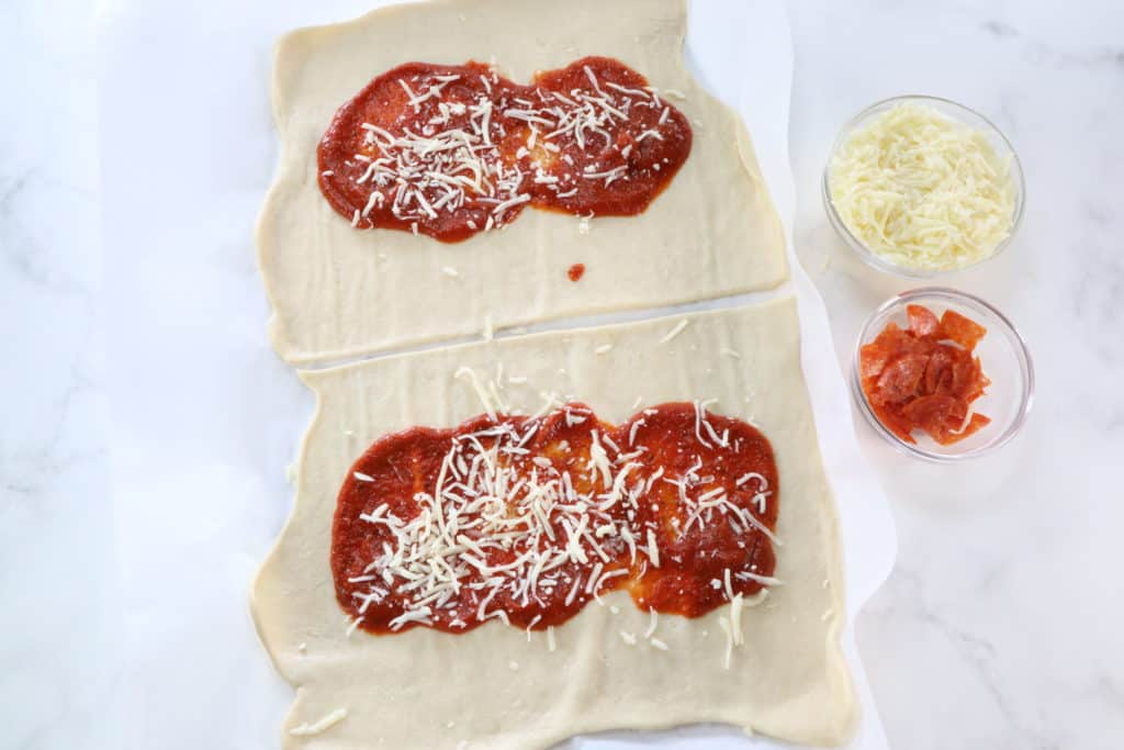 Air Fryer Pepperoni Stromboli How to make