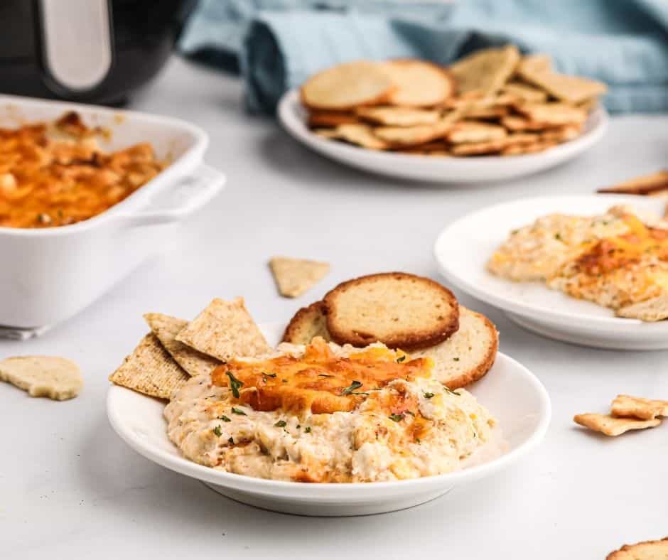 Air Fryer Maryland Crab Dip