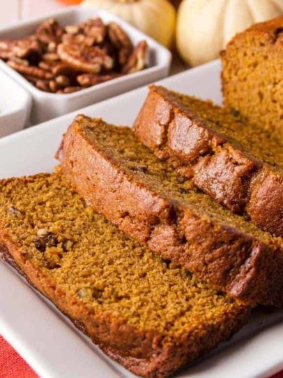 Air Fryer Libby's Pumpkin Bread - Fork To Spoon