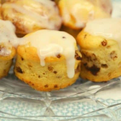 Air Fryer Cinnamon Roll Bites