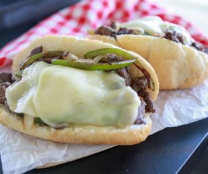 Blackstone Griddle Philly Cheesesteak