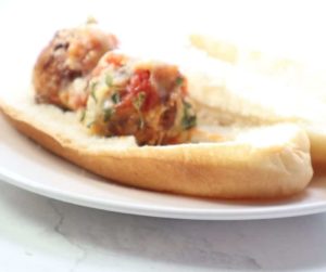Air Fryer Chicken Parmesan Meatballs