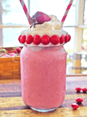 Skittles Strawberry Milkshake