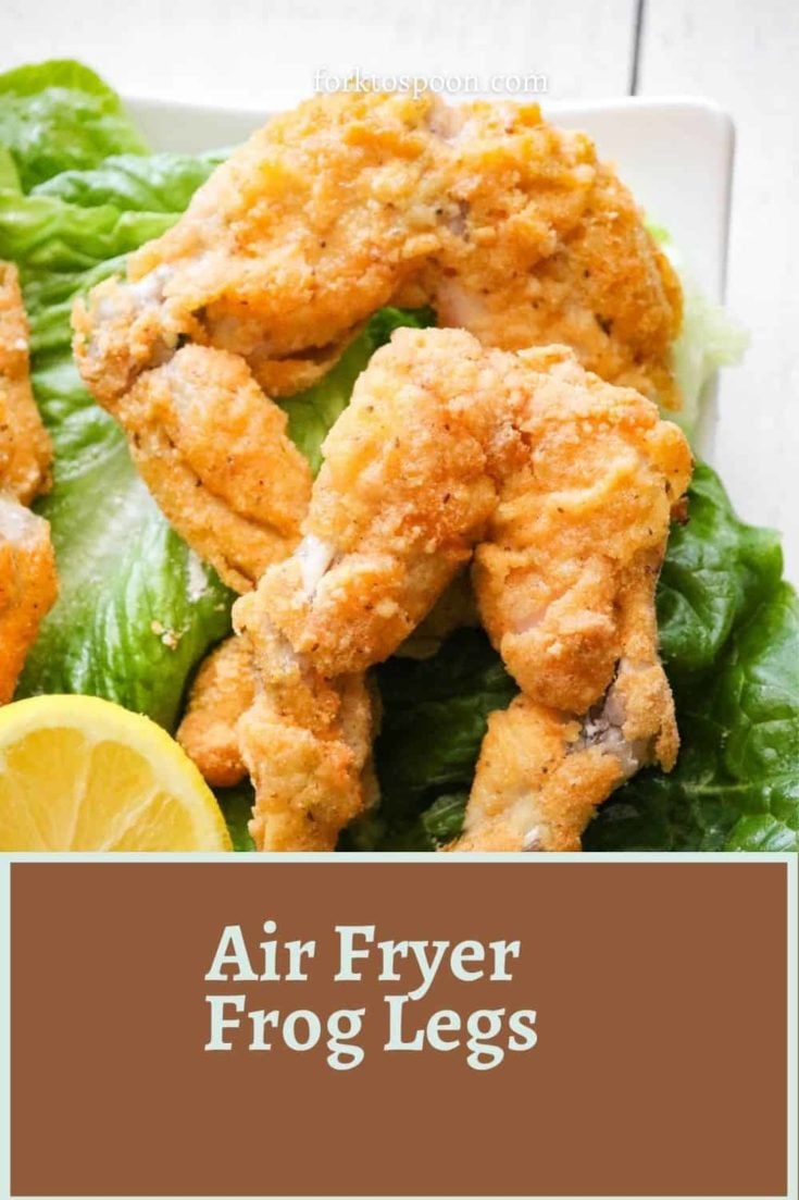 Air Fryer Frog Legs Fork To Spoon