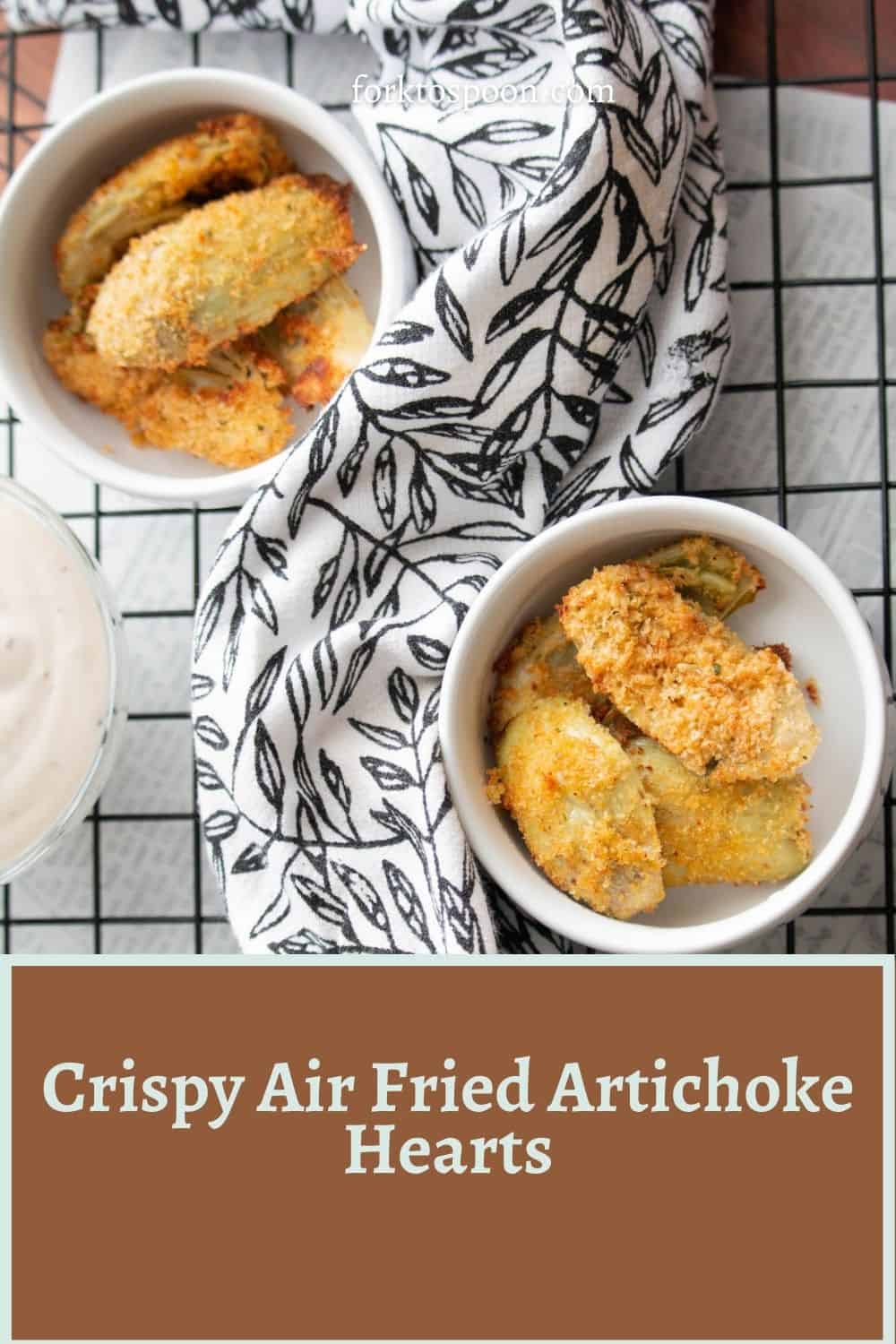 Crispy Air Fried Artichoke Hearts Fork To Spoon