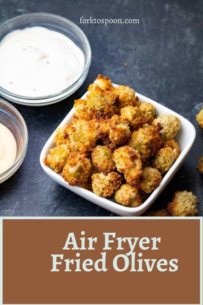Air Fryer Fried Olives