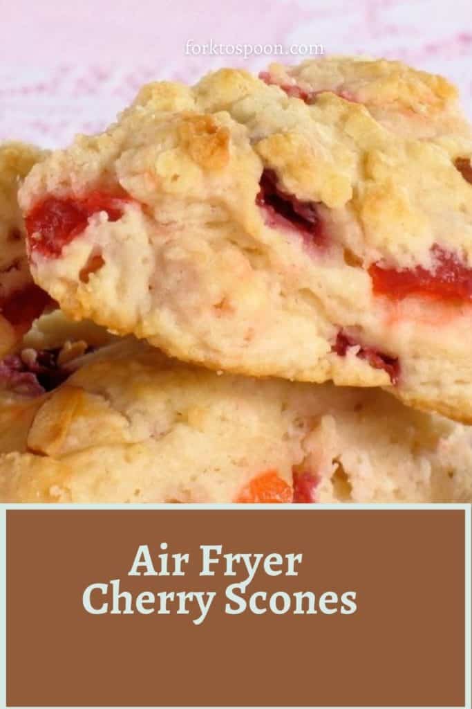 Air Fryer Cherry Scones