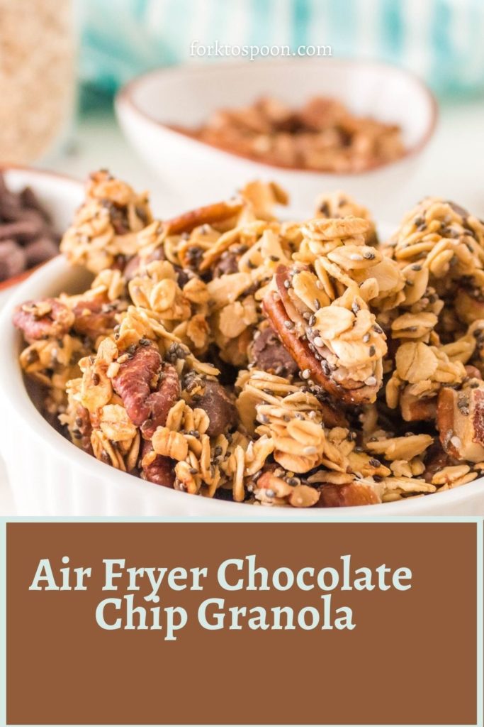 Air Fryer Chocolate Chip Granola