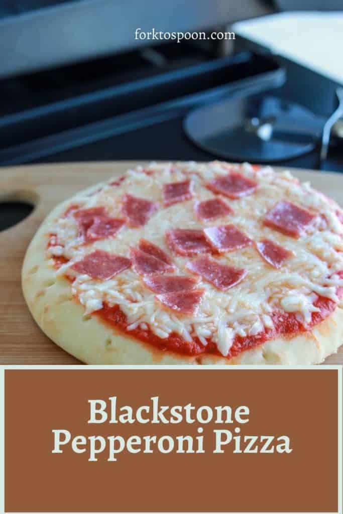 Blackstone Pepperoni Pizza