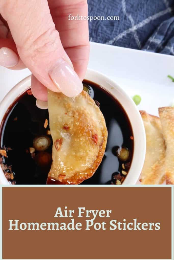 Air Fryer Homemade Pot Stickers