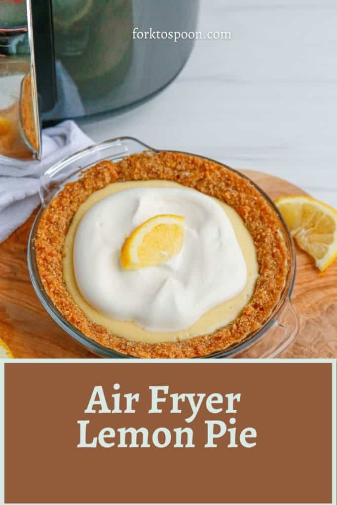 Air Fryer Lemon Pie
