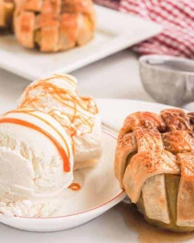 Apple Pie Baked Apples