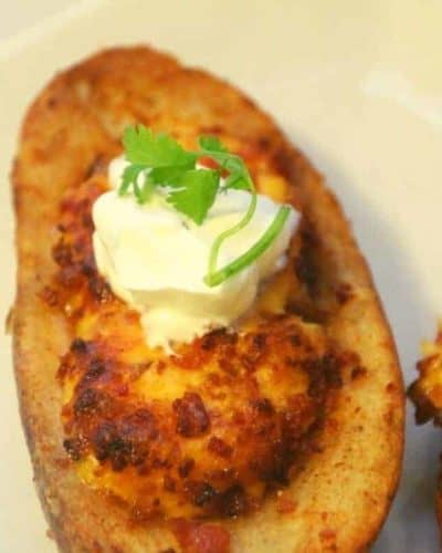How To Make Frozen Potato Skins In The Air Fryer
