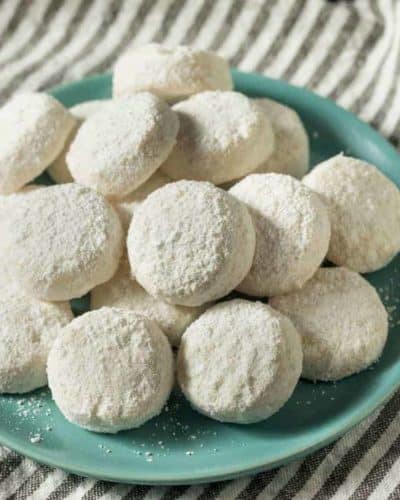 Air Fryer Mexican Wedding Cookies