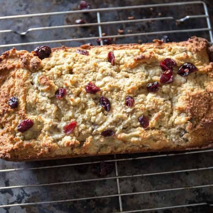 Air Fryer Cranberry Orange Bread Fork To Spoon