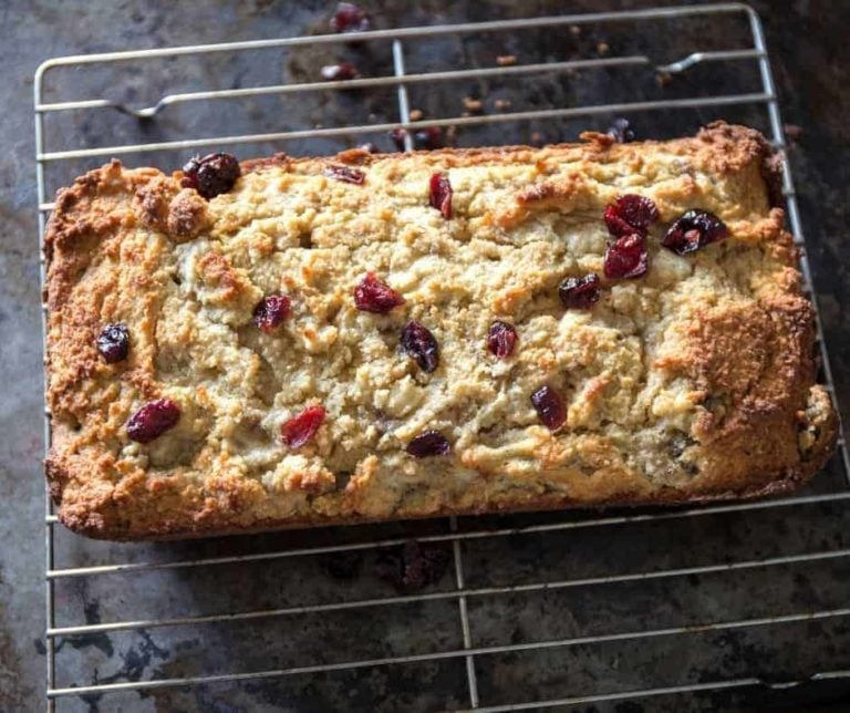 Air Fryer Cranberry Orange Bread - Fork To Spoon