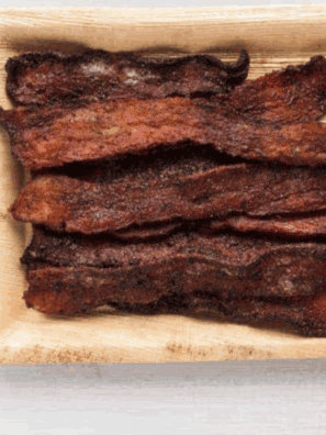 Air Fryer Bacon Jerky